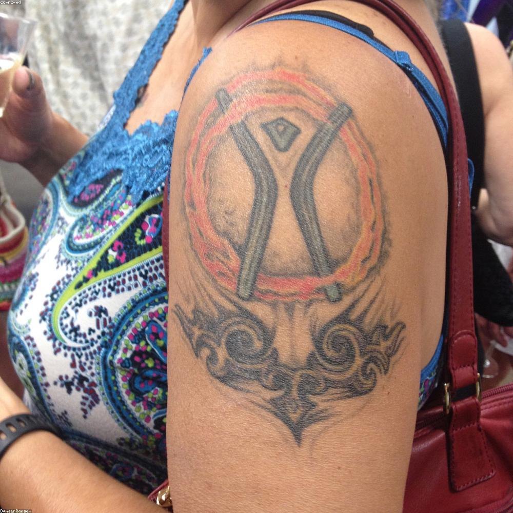 Tatuagem do portfólio do estúdio