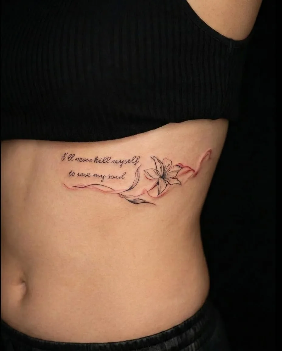 Tatuagem do portfólio do estúdio