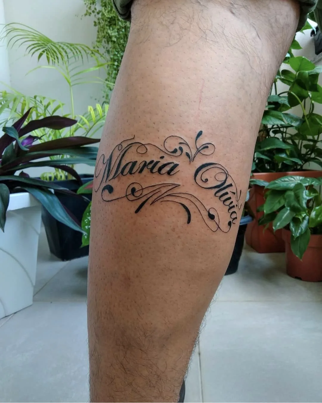 Tatuagem do portfólio do estúdio
