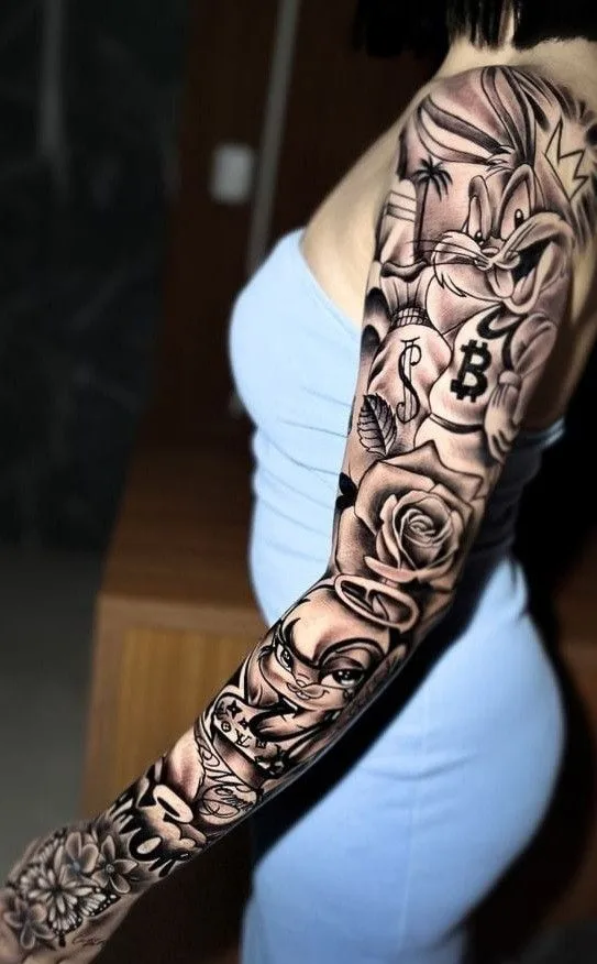 Tatuagem blackwork feita por DARK INK TATTOO (3)