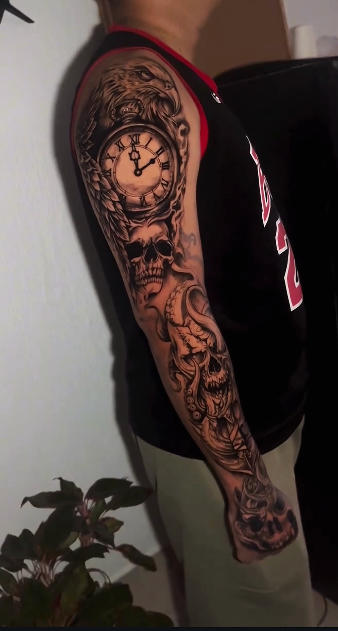 Tatuagem blackwork feita por LUIZ NOAH